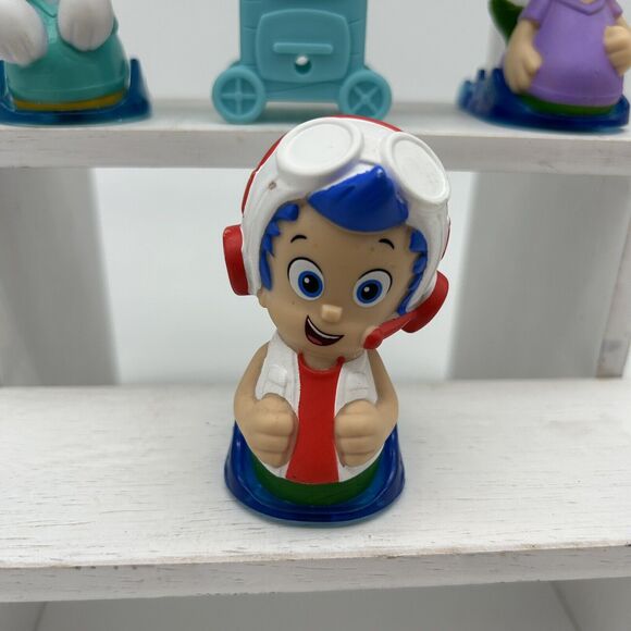 Bubble guppies Helicopter Check Up Gil Nonnie Puppy Figures & Helicopter - Picture 5 of 14